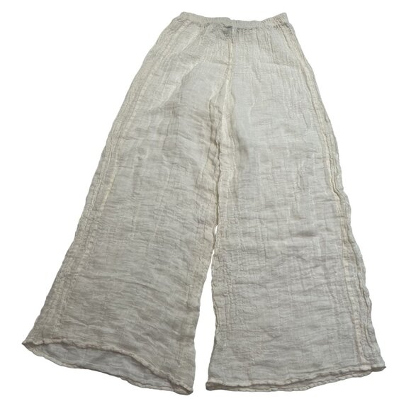 La Bottega Di Brunella Cropped Pants in White - Picture 1 of 5